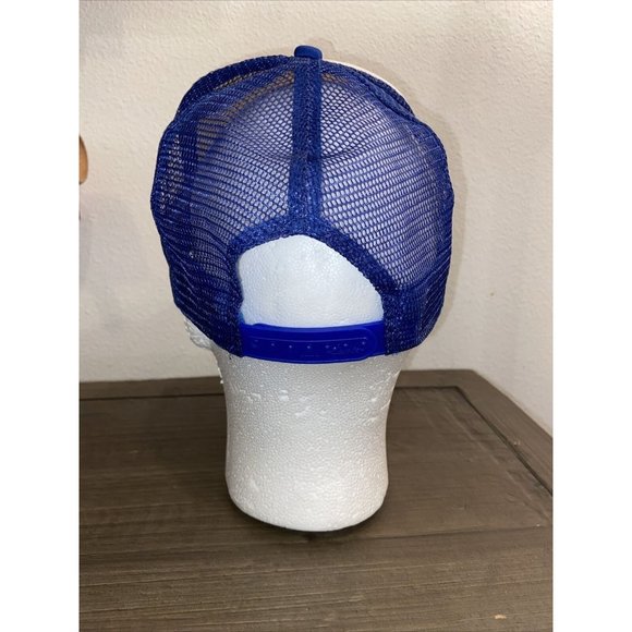 VTG SNAPBACK TRUCKER HAT RED WHITE BLUE WAVES OTTO COLLECTION - Picture 3 of 8